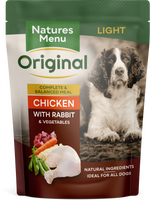 Natures Menu - Light Dog Pouch - 300g