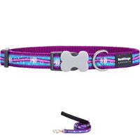 Red Dingo - Purple Unicorn Dog Collar - Medium