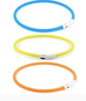 Ancol - USB Flashing Halo Band - Yellow