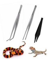 Komodo - Feeding Tongs - Straight - 25cm