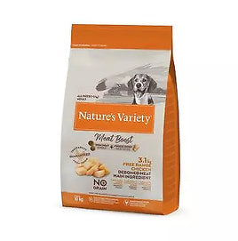 Natures Variety - Meat Boost Adult Dog - Free Range Chicken - 10Kg