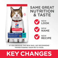 Hills - Science Plan Cat 7+ Mature - Dry Tuna - 1.5kg