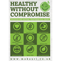 Miro & Makauri - Dual Twist Bone - Peanut Butter - Small