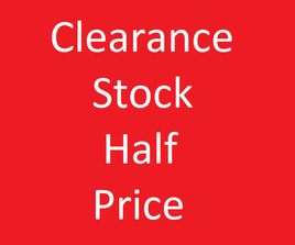 Clearance Stock (50% Off)