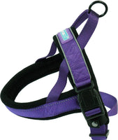 Dog & Co - Reflective & Padded Norwegian Harness - Purple - Small