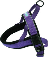 Dog & Co - Reflective & Padded Norwegian Harness - Purple - Medium