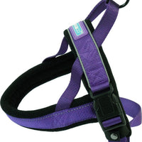 Dog & Co - Reflective & Padded Norwegian Harness - Purple - Medium