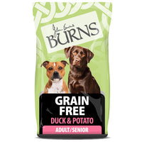Burns -  Free From Adult Dog Food - Duck Grain Free - 2kg