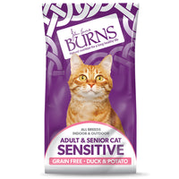 Burns - Sensitive Cat Food - Grain Free Duck - 1.5kg