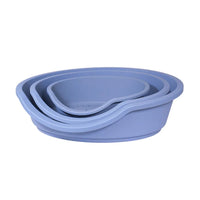 Rosewood - Eco Line Plastic Pet Bed - Slate Blue - 80cm