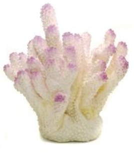 Penn Plax - Acropora Coral White Flex Ornament