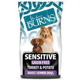 Burns - Sensitive Adult (Grain Free), Turkey & Potato
