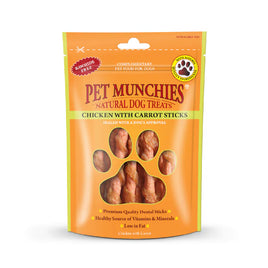 Pet Munchies - Chicken And Carrot Sticks - 80g