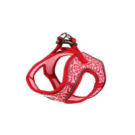Doodlebone - Snappy Harness, Ruby Leopard