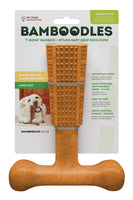 Bamboodles - T-Bone Shape, Peanut Butter