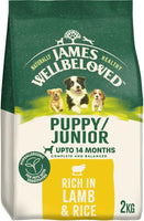 James Wellbeloved Puppy/Junior, Lamb & Rice
