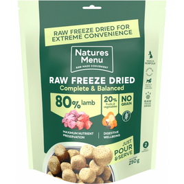 Natures Menu Freeze Dried Lamb - 250g