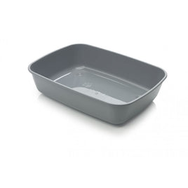 Savic - Isis Cat Litter Tray - Cool Grey - 50x36.5x11.5cm