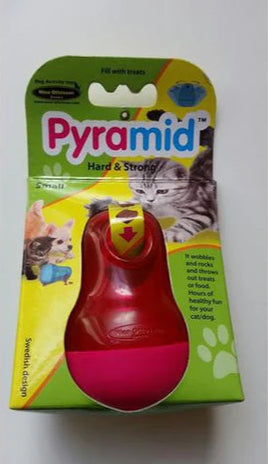 Nina Ottosson - Outward Hound Interactive Cat Pyramid - Pink