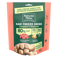 Natures Menu - Complete 80/20 Freeze Dried, Beef