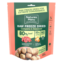 Natures Menu - Complete 80/20 Freeze Dried, Beef