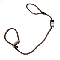 Company Of Animals - 3 In 1 Slip Lead For Dogs, Brown - Small (1.2m)