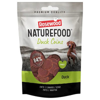 Rosewood - Nature food, Duck Coins Dog Treat - 100g