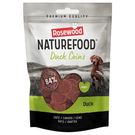 Rosewood - Nature food, Duck Coins Dog Treat - 100g