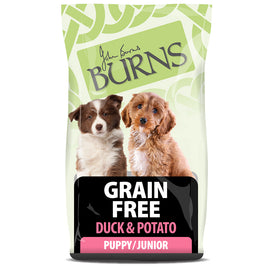 Burns - Grain Free Puppy Food, Duck & Potato