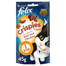Felix - Crispies Beef & Chicken - 45g