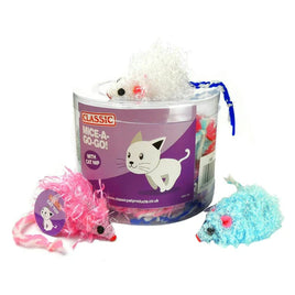 Classic - Curly Cutie Mice (65mm), Assorted - Each