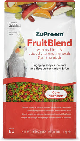 Zupreem - Fruit Blend For Medium Birds - 1kg