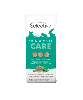 Science Selective - Small Animal Skin & Coat Care Supplement Treats - 100g