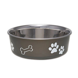 Love Pet - Bella Pet Bowl, Metallic Artichoke - Small