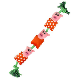 Pet Brands - Pigs in Blankets Rope Toy