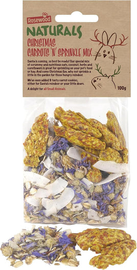 Rosewood - Xmas Carrot Sprinkle Mix - 100g