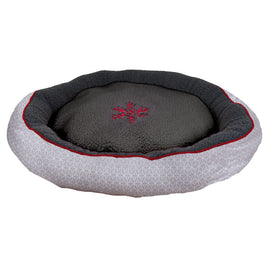 Pet Brands - Festive Collection Donut Bed - 56x56x10cm