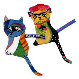 KONG - Artz Kahlo Picasso Cat Toy - 2pk