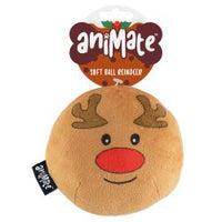 Animate - Squishiez Reindeer Dog Toy - 10cm