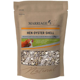 Marriages - Granza de concha de ostra para gallinas - 1.5kg
