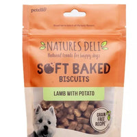 Natures Deli - Grain Free Soft Baked - Lamb With Potato Dog Treat - 100g