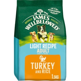 James Wellbeloved Adult Dog, Light Turkey & Rice - 1.5kg