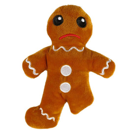 Pet Brands - Gingerbread Man Plush Toy