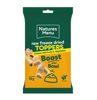 Natures Menu - Freeze Dried Toppers, Chicken - 15g