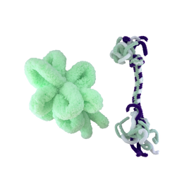 Kong - Cat Active Rope 2pk - Red & Purple