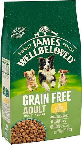 James Wellbeloved Adult Dog, Grain Free Lamb