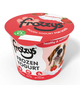 Frozzys - Frozen Yogurt, Strawberry - 1 Pot