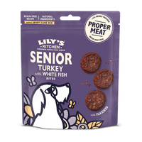Lilys Kitchen - Turkey & Whitefish Senior Dog Treats - 70g