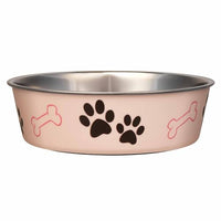 Love Pet - Bella Pet Bowl, Paparazzi Pink - Large