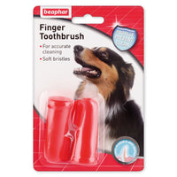 Beaphar - Soft Finger Toothbrush For Cats & Dogs - 2 Pack